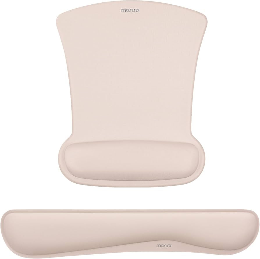 MOSISO Wrist Rest Support for Mouse Pad & Keyboard Set, Ergonomic Mousepad Non-Slip Base Home/Off... | Amazon (US)
