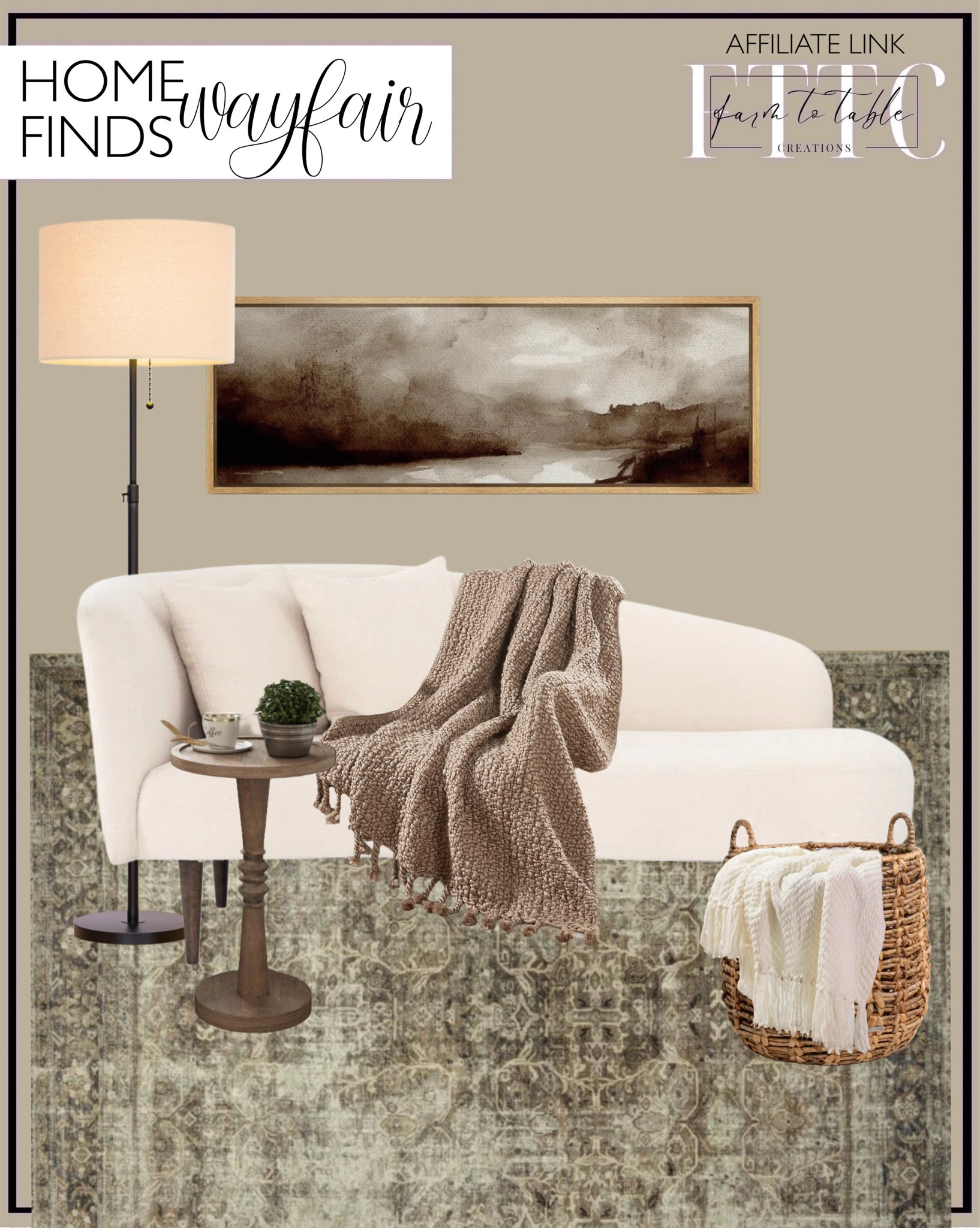 Wayfair Home Office Finds. Follow @farmtotablecreations on Instagram for more inspiration.

Upholstered Chaise Lounge. Woven Throw Blanket. Hand Woven Throw Blanket. Magnolia Home x Joanna Gaines Washable Rug Sinclair Pebble Taupe. Small pedestal drinking table. Moody Landscape Sepia Toned Modern Art. Adjustable Floor Lamp. Wicker Basket  

Wayfair Weekend Clearance | Bedroom Space | Cozy Corner | Bathroom | Curated Entryway | Spring  Decor | End of Year Clearance | Trending Decor | Viral Decor | Amazon Holiday | Bedroom corner | Coffee Table Decor | Neutral Decor | Fall Stem Sale | Target Finds | Skinny Bench | Bedroom | Living Room | Breakfast Nook | Amazon Home | Target Sale | Loloi Rugs | Magnolia Home | console table | console table styling | faux stems | entryway space | front porch decor | neutral decor | entryway decor | cozy home | affordable decor |  home decor | home inspiration | console styling | entryway rug | cozy moody home | moody home decor | neutral home | bathroom decor | living room | spring decor | Hearth & Hand | Studio McGee





#LTKFindsUnder50 #LTKSaleAlert #LTKHome