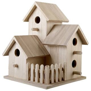 Triple Birdhouse by Make Market® | Michaels | Michaels Stores