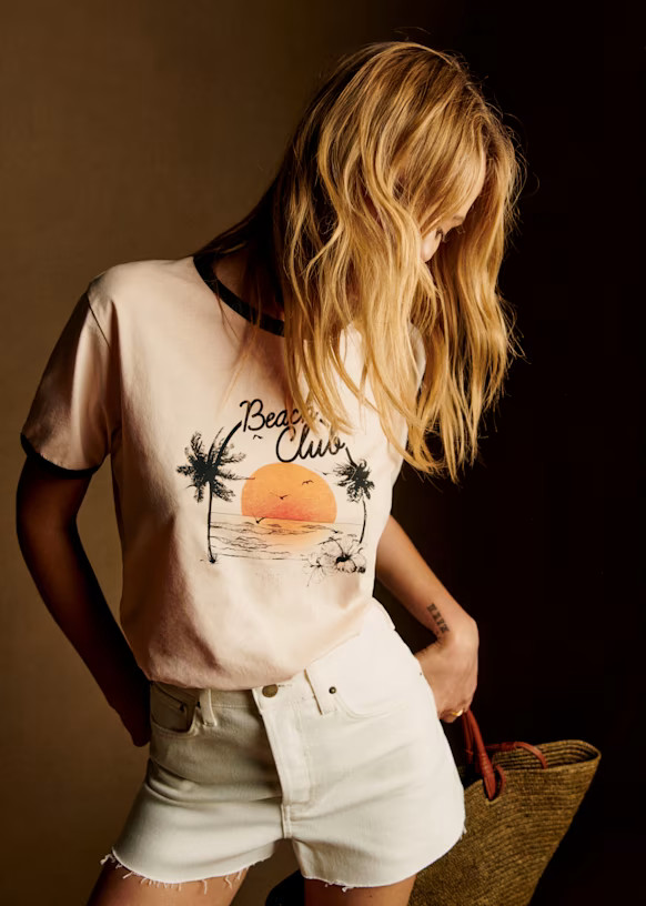 Beach Club T-Shirt | Sezane Paris - US