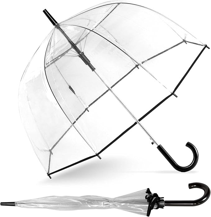 ShedRain Bubble Umbrella – See Through, Rain & Windproof Umbrella - Perfect for Weddings, Prom,... | Amazon (US)