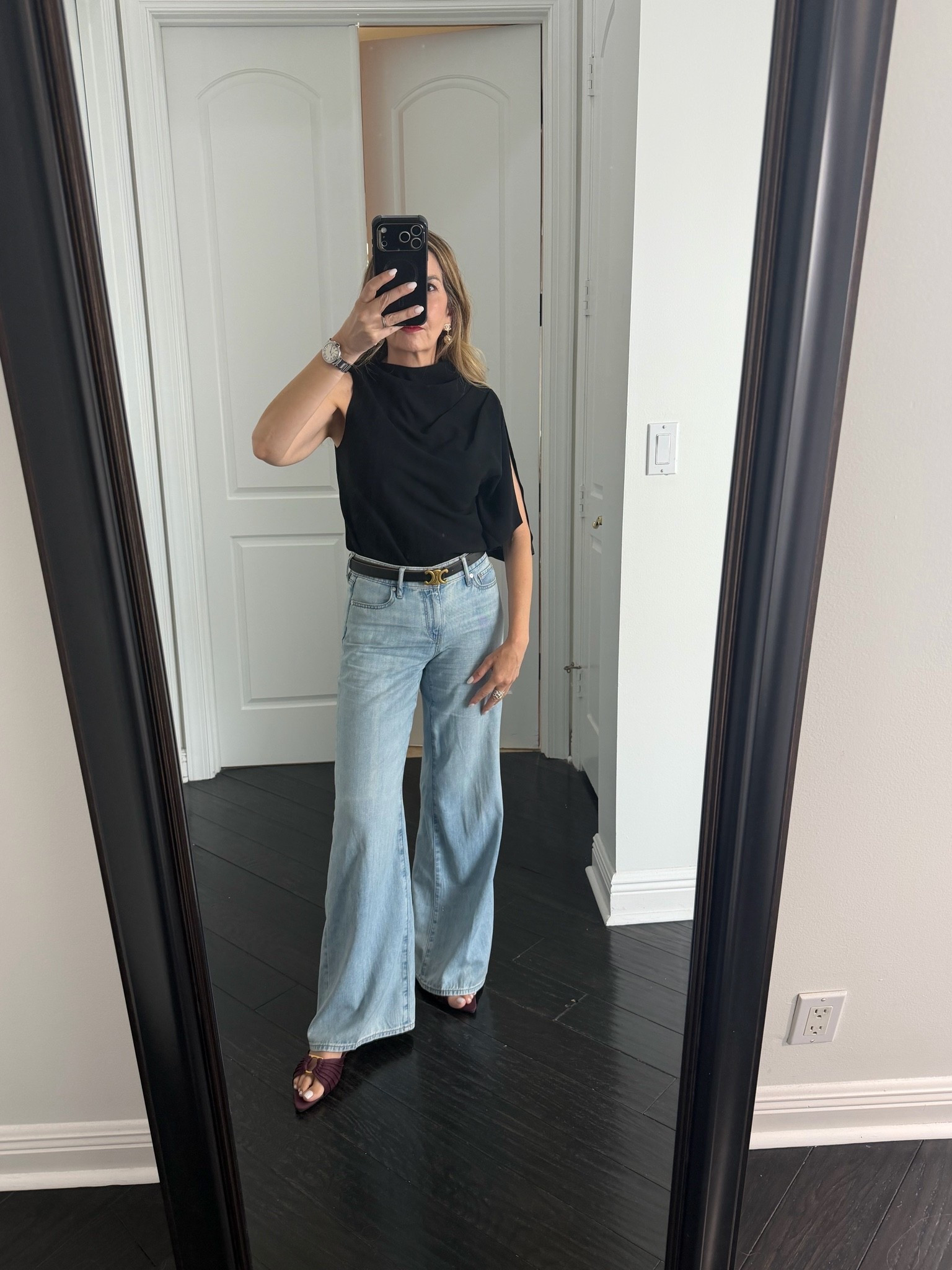 These jeans are so soft and this top is so unique and elegant

#LTKgrwm #LTKOver40 #LTKootd