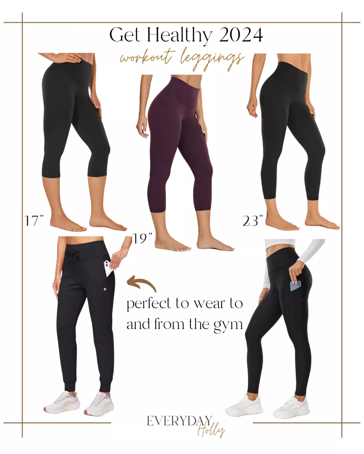 CRZ YOGA Womens Butterluxe Workout Capri Leggings 19'' - High