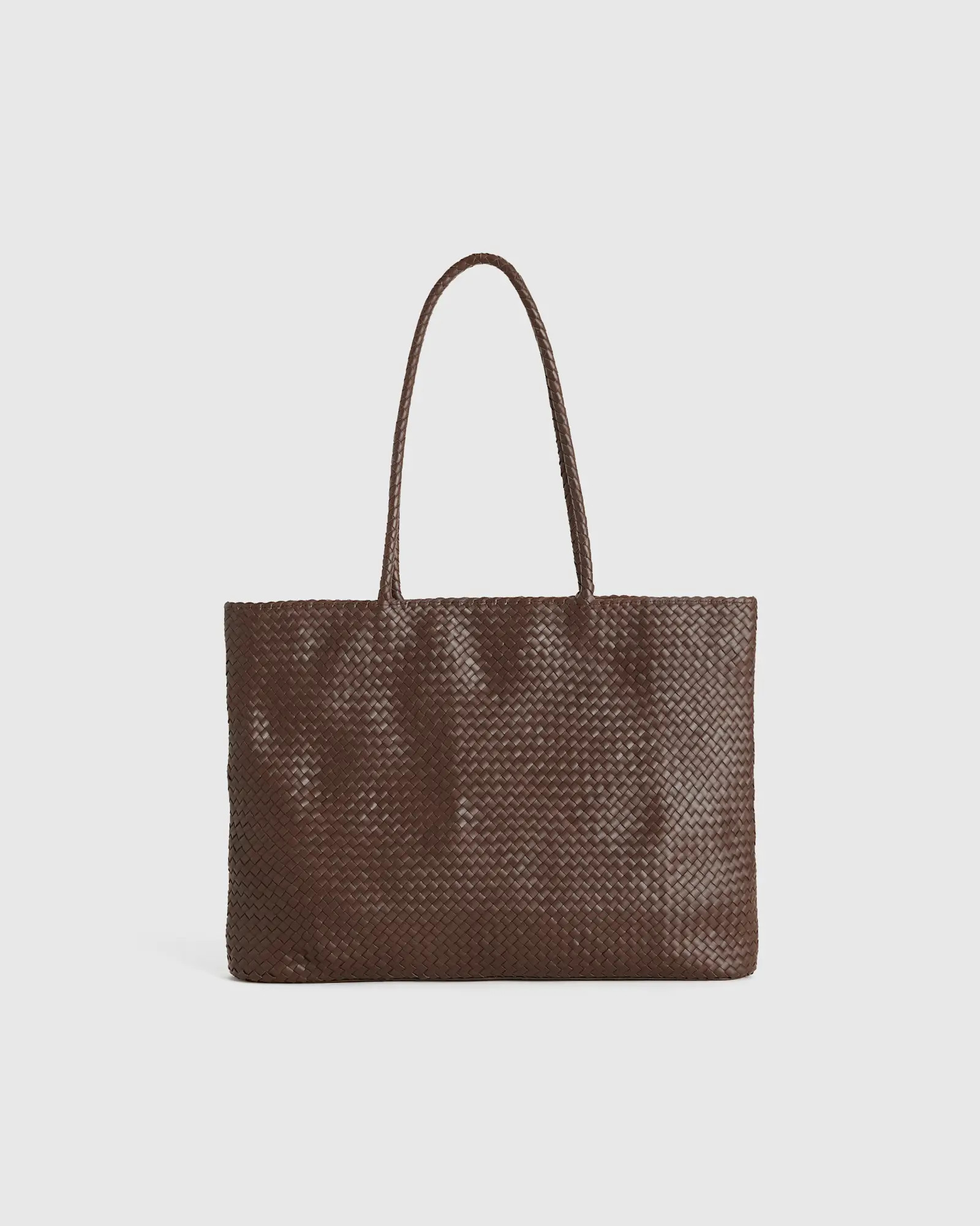 Italian Leather Small Handwoven Tote | Quince