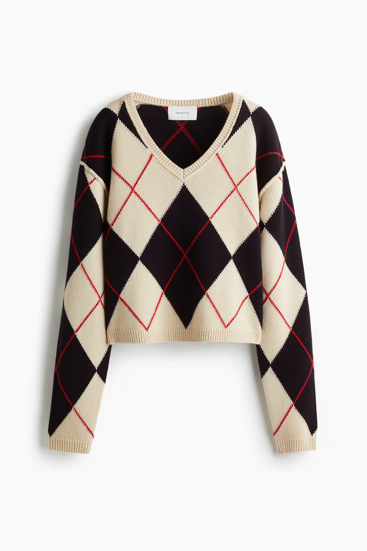 Jacquard-knit wool jumper | H&M (UK, MY, IN, SG, PH, TW, HK)