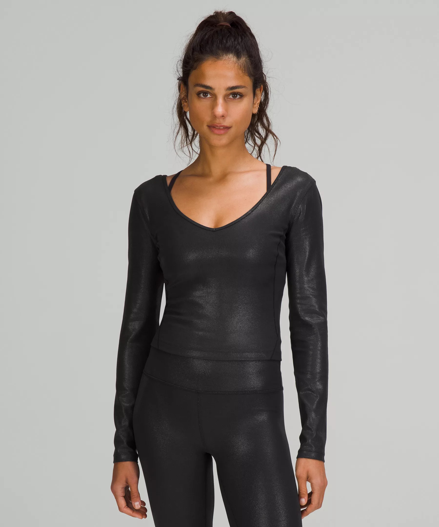 lululemon Align™ Long Sleeve Shirt Shine | Lululemon (CA)