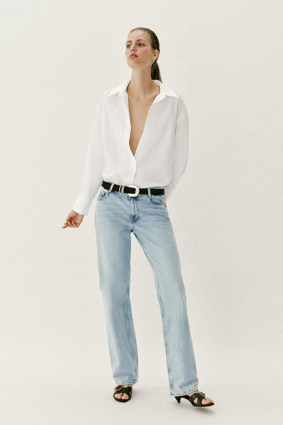 BASIC POPLIN SHIRT | Zara US