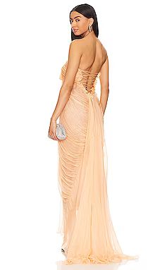Maria Lucia Hohan Lyna Gown in Mango from Revolve.com | Revolve Clothing (Global)