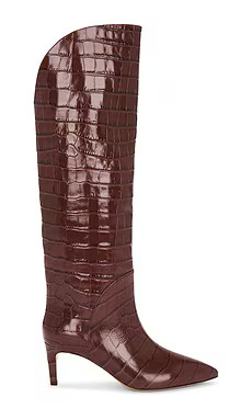 Paris Texas Gaia Boot 60 in Cioccolato from Revolve.com | Revolve Clothing (Global)