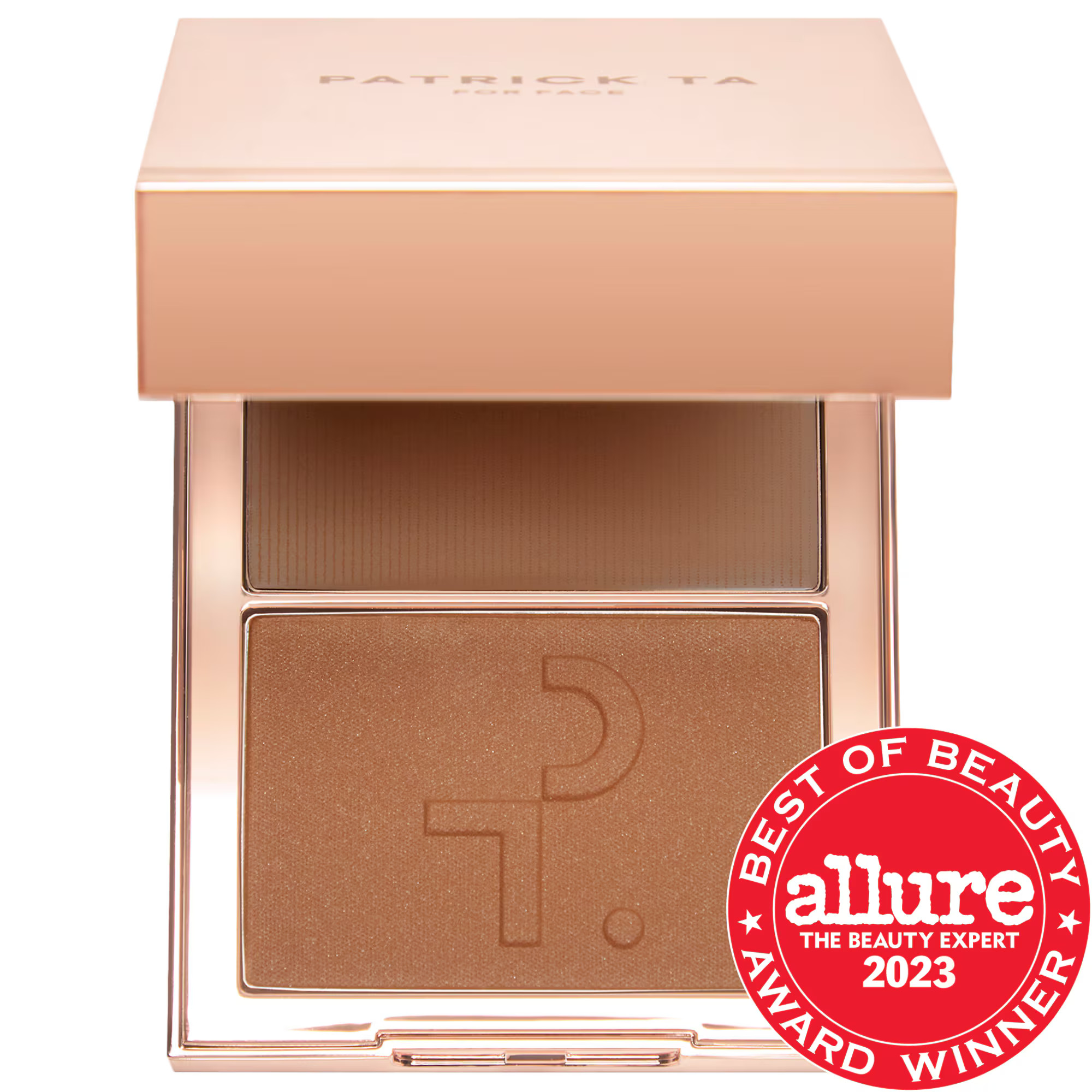 PATRICK TA Major Sculpt Crème Contour & Powder Bronzer Duo She's Sculpted 0.24 oz crème and 0.23 oz powder / 6.8 g crème and 9 g powder | Sephora (US)