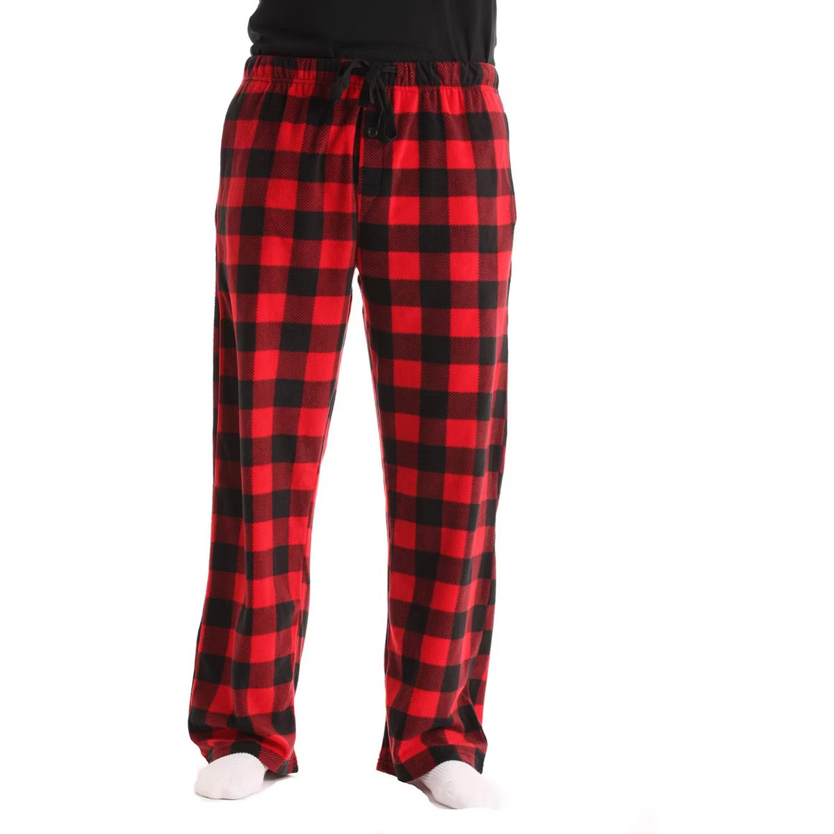 #followme Men's Microfleece Pajamas - Plaid Pajama Pants for Men - Lounge & Sleep PJ Bottoms | Target