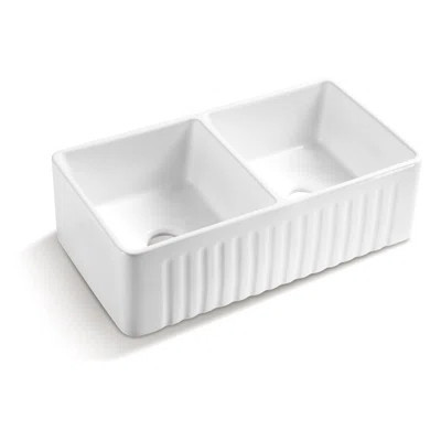 Charming Ceramic Farmhouse Kitchen Sink For Stylish Cooking Spaces | Wayfair North America