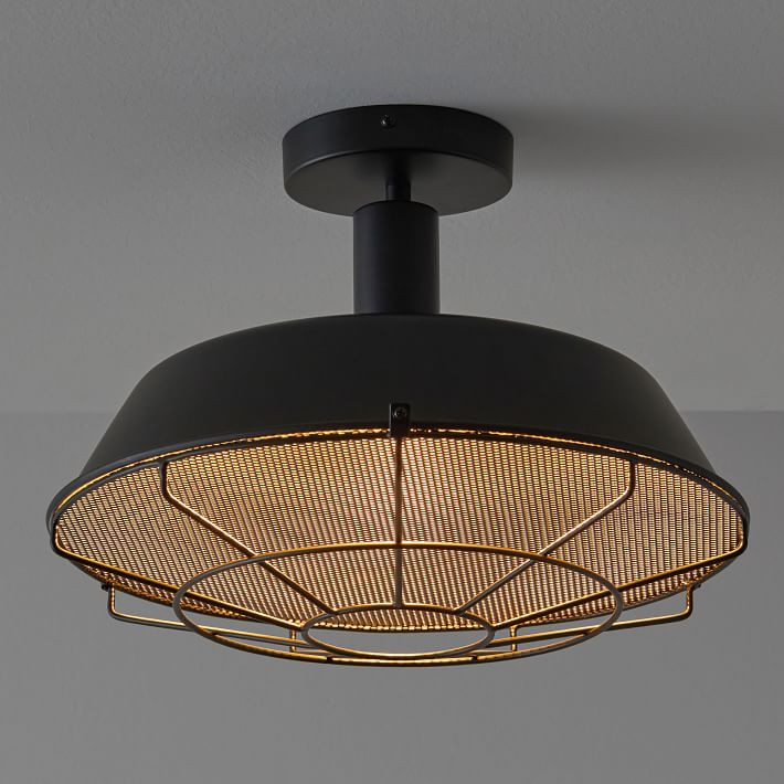 Cage Flushmount | Pottery Barn Teen