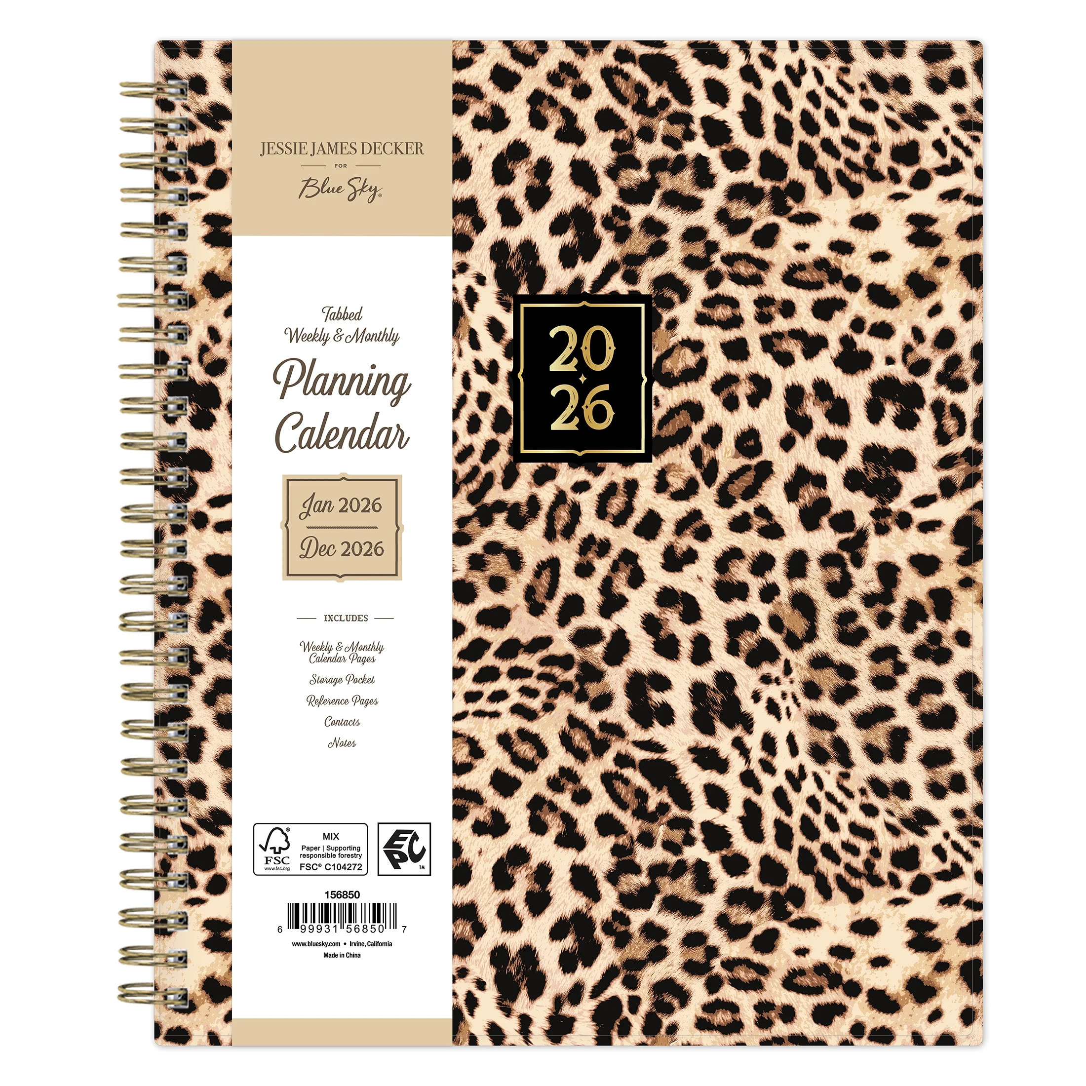 Jessie James Decker for Blue Sky Monthly Weekly (7" x 9") Sass 12-M (Jan 2026 - Dec 2026) | Walmart (US)