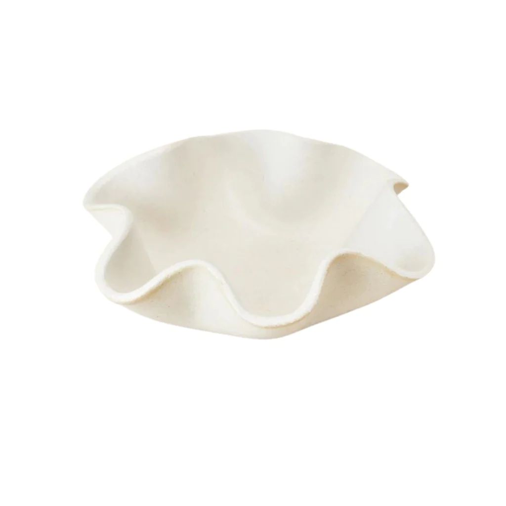 Organic Ceramic Catchall, Mini, Blanc | Paloma & Co.