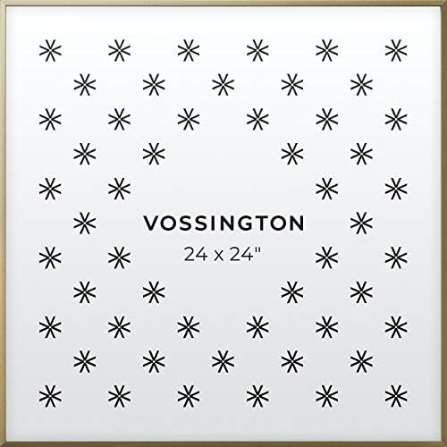 Amazon.com - Vossington 24x24 Frame | Exclusive Square Gold Picture Frame | 24 x 24 Inch | Thin M... | Amazon (US)