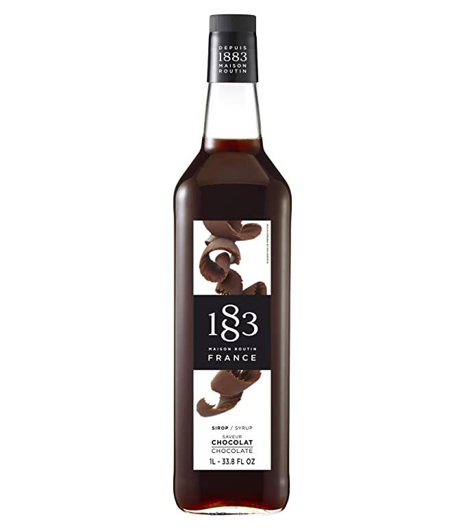 1883 Chocolate Syrup - Flavored Syrup for Hot & Iced Beverages - Gluten-Free, Vegan, Non-GMO, Kos... | Amazon (US)