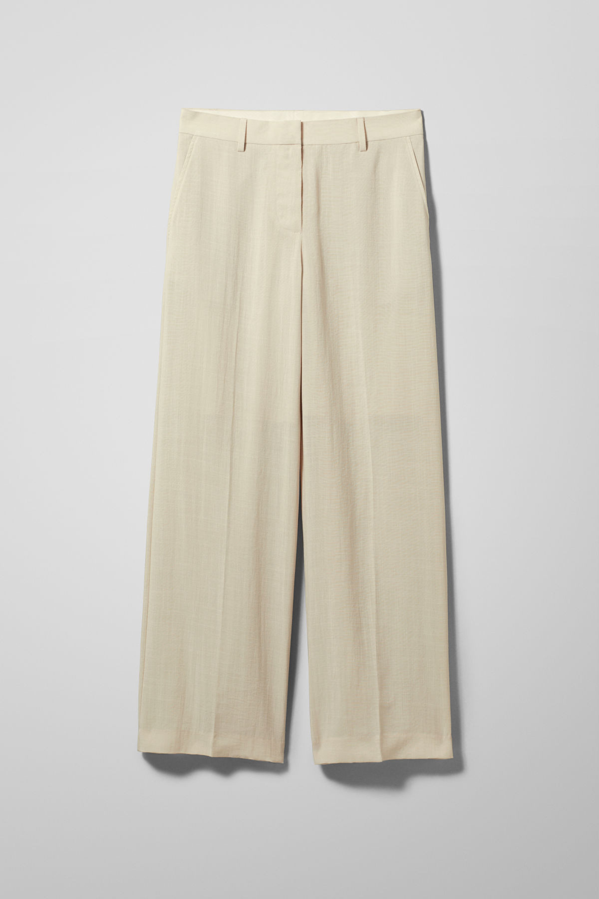Mono Trousers - Beige | Weekday