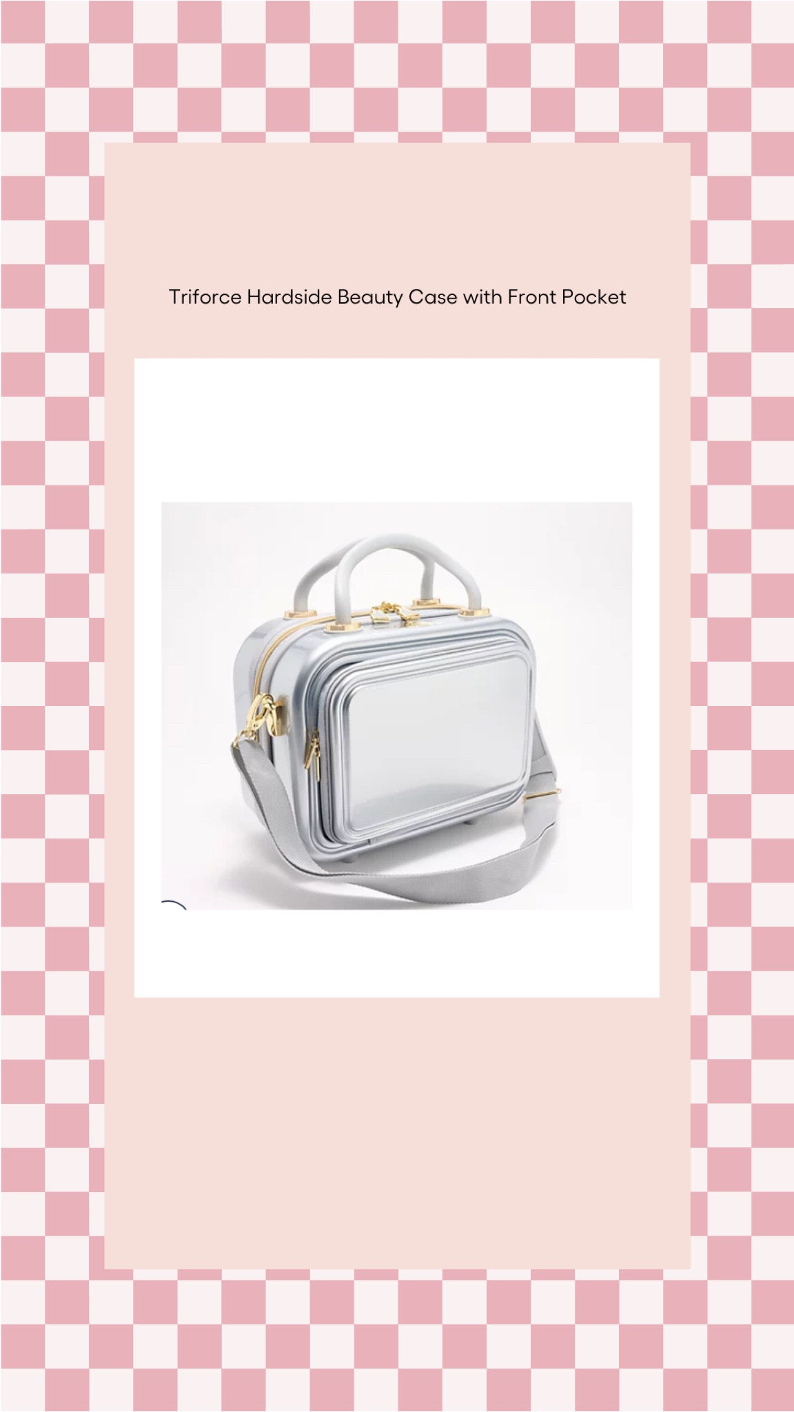 Beauty case to fit all of your makeup! #qvc 