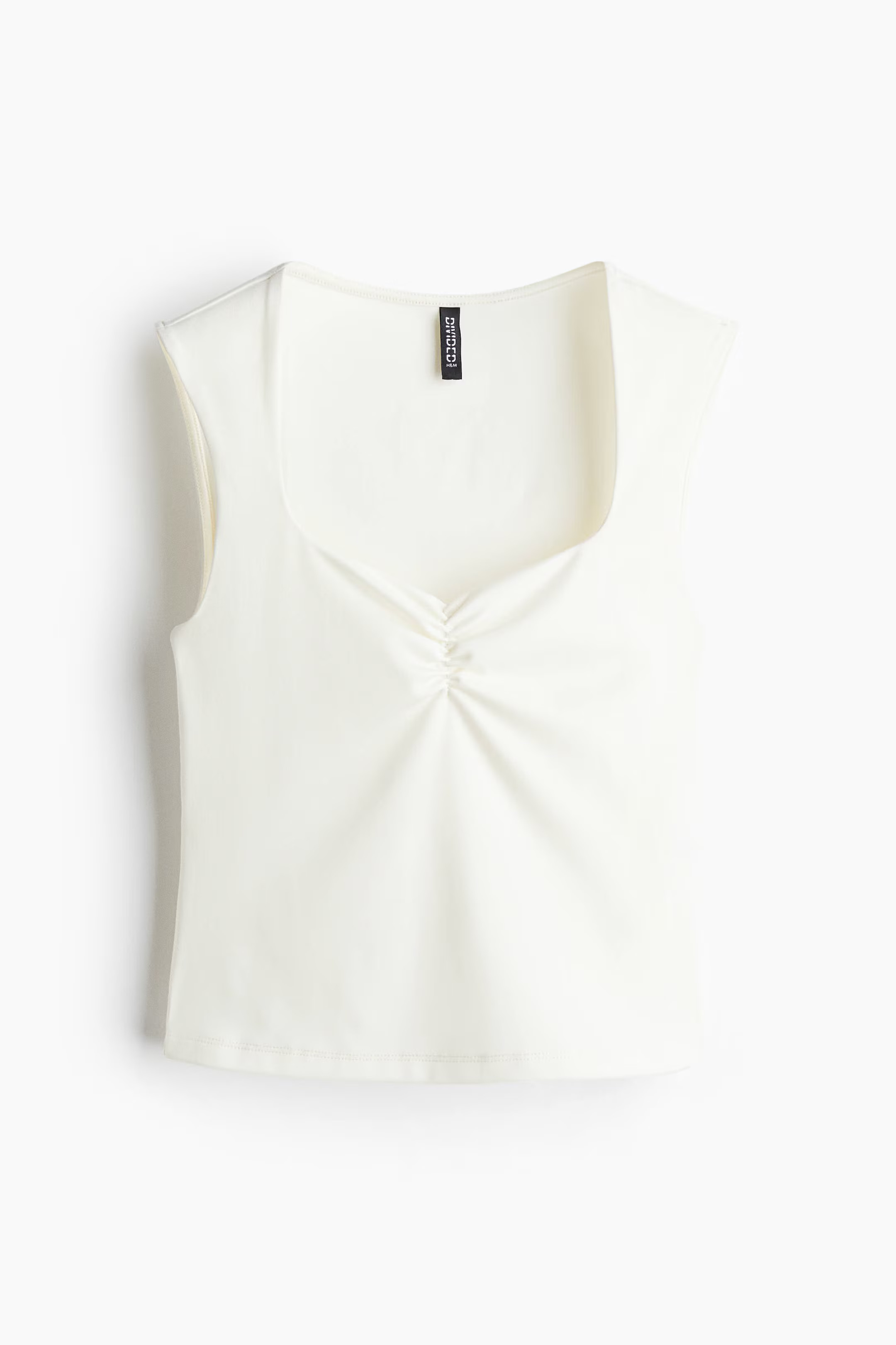Ingerimpelde tanktop | H&M (DE, AT, CH, NL, FI)