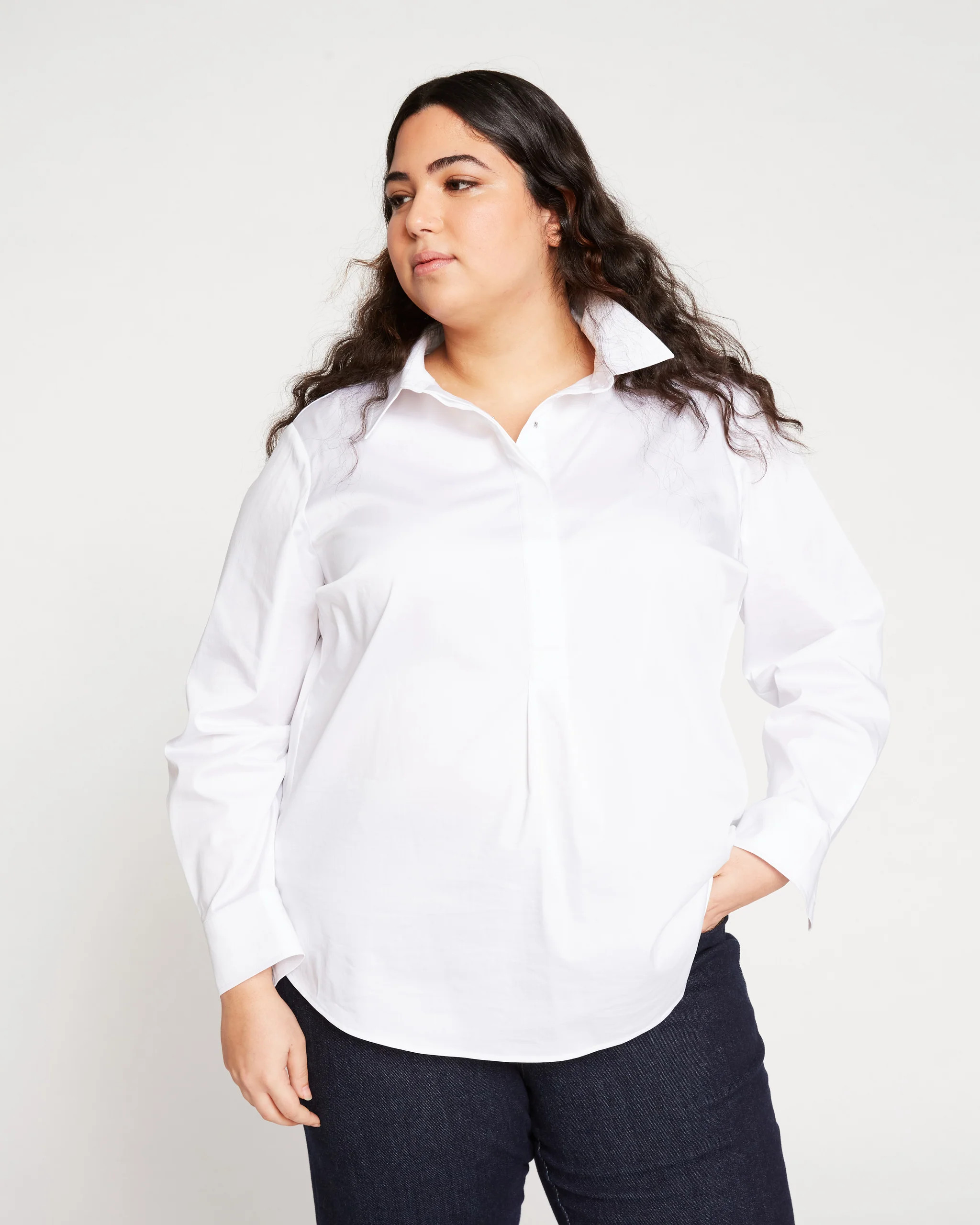 Elbe Shirt - White | Universal Standard