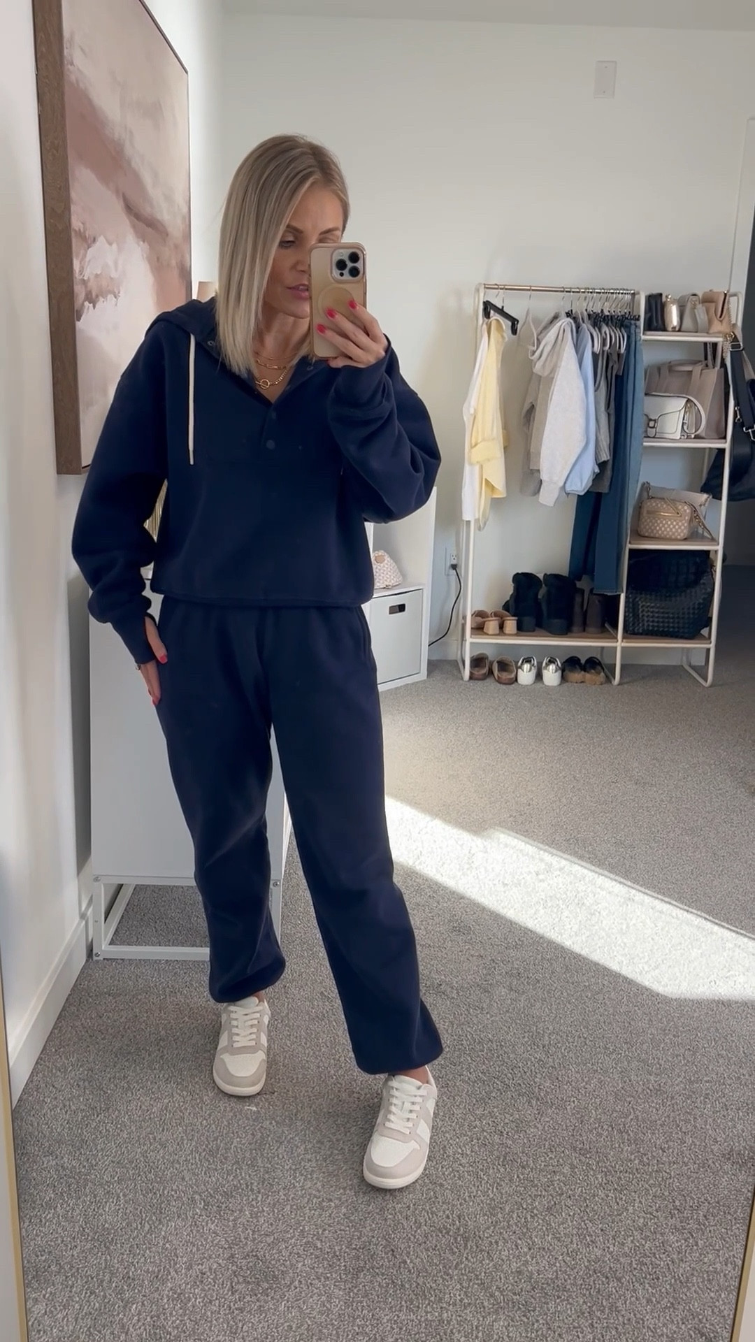 Aerie New Arrival!
So nice I had to buy it twice!! Same super soft sweatsuit I got in the light gray but in the navy! It’s sooo good!!


Matching sweatsuit, oversized tee, leggings, casual style, casual outfit, spring outfits, spring fashion, spring sweatshirts, spring sweaters, oversized sweatshirts, spring fashion finds

#LTKWatchNow #LTKTravel #LTKMidsize