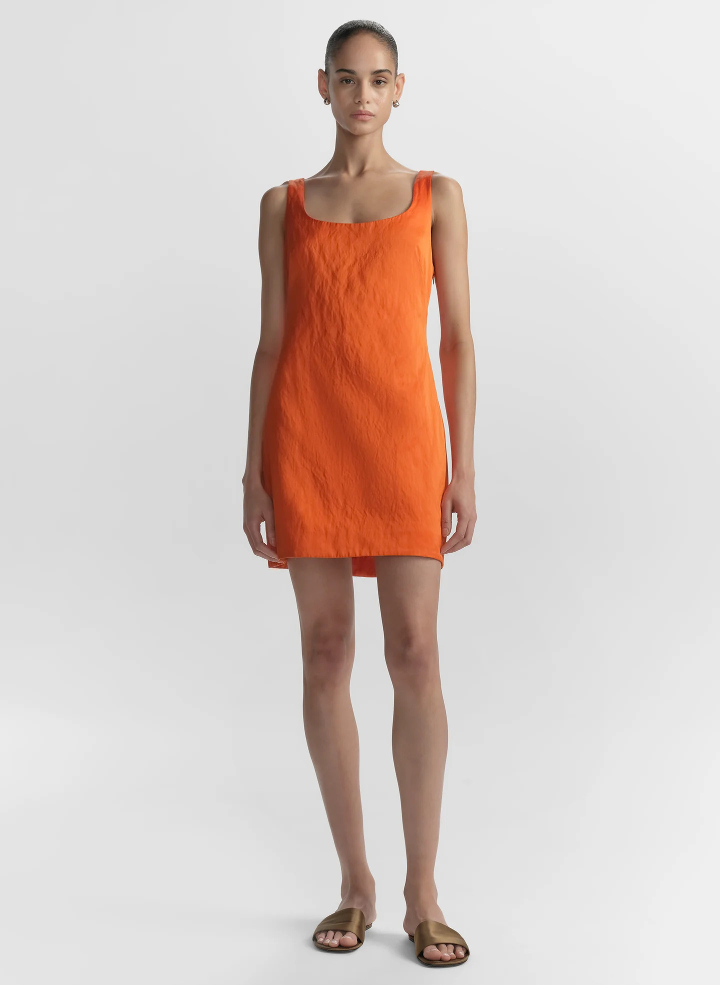 Faye Satin Mini Dress | A.L.C
