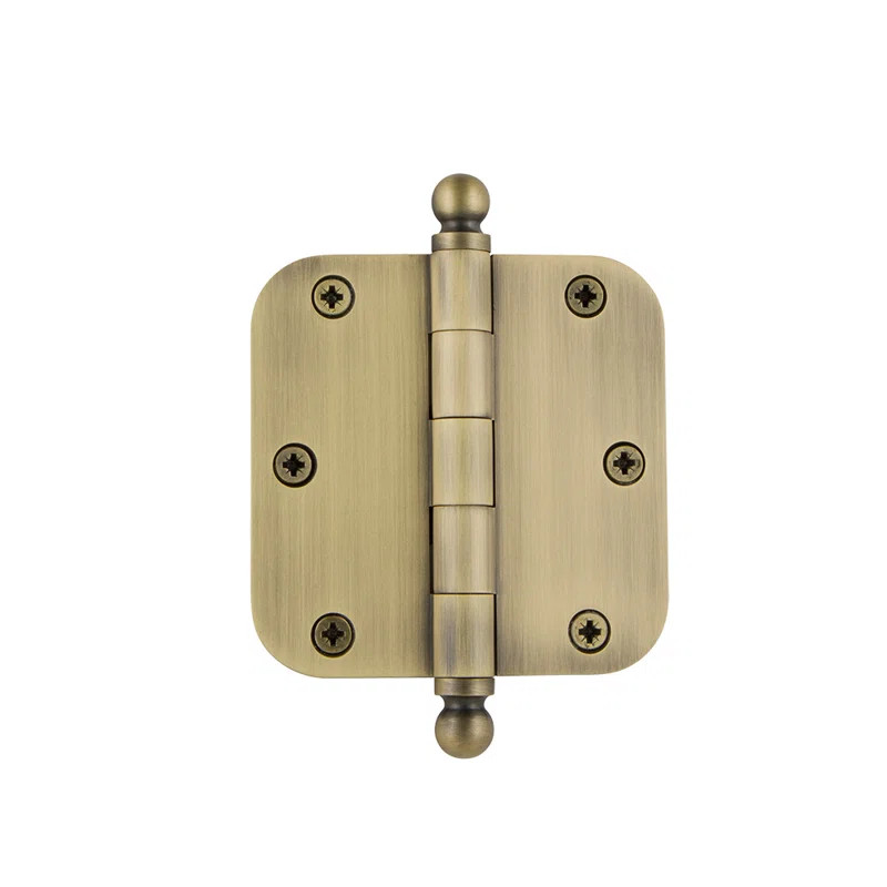 Nostalgic Warehouse 3.5" x 3.5" Ball Tip Residential Hinge with 5/8" Radius Corners & Reviews | W... | Wayfair North America