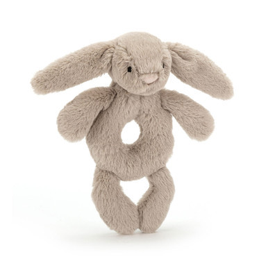 Bashful Bunny Ring Rattle | Jellycat US