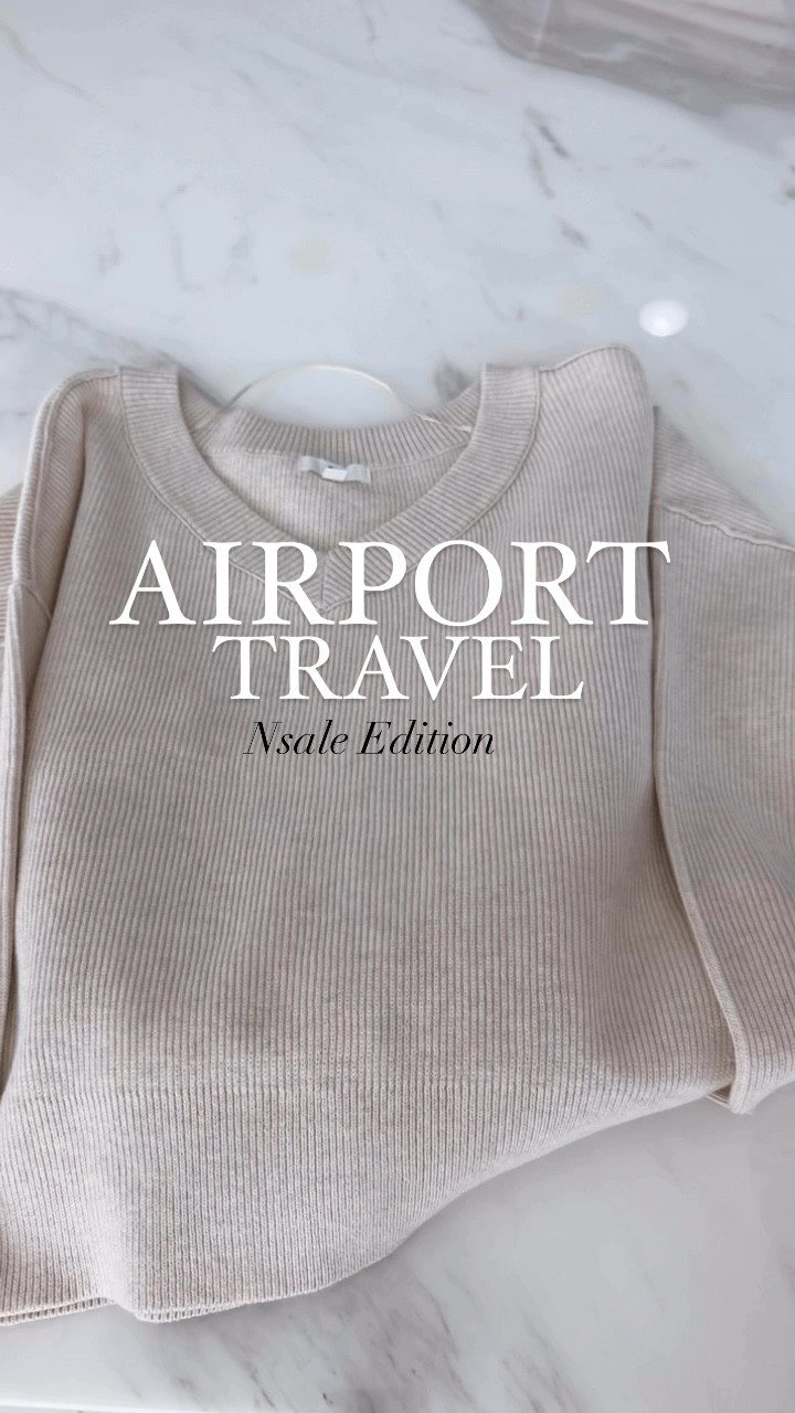 Nordstrom anniversary sale 
Ultra comfortable & stretchy fabric pants and sweater. The top feels amazing on the skin, so no need to wear an undershirt. These joggers are butter soft and I also got it in black. They both run tts, wearing a size small on both.

#LTKStyleTip #LTKTravel #LTKxNSale