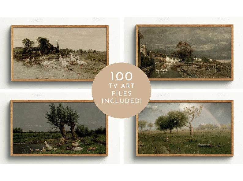 Samsung Frame TV Art Vintage Spring Mega Bundle 100 Files Included Frame TV Art Spring Easter Fra... | Etsy (US)