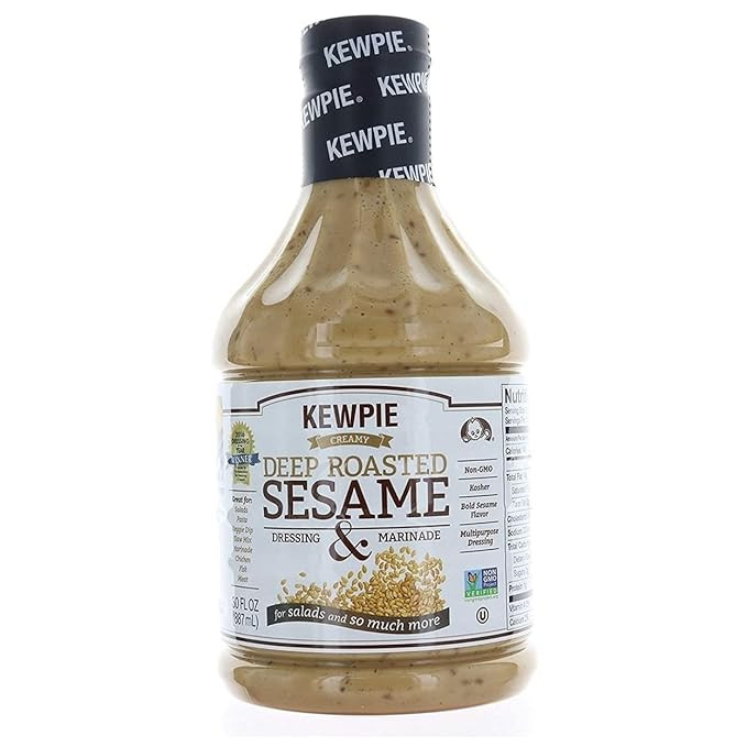 Kewpie Creamy Deep Roasted Sesame Dressing & Marinade, 30 Fluid Ounce | Amazon (US)