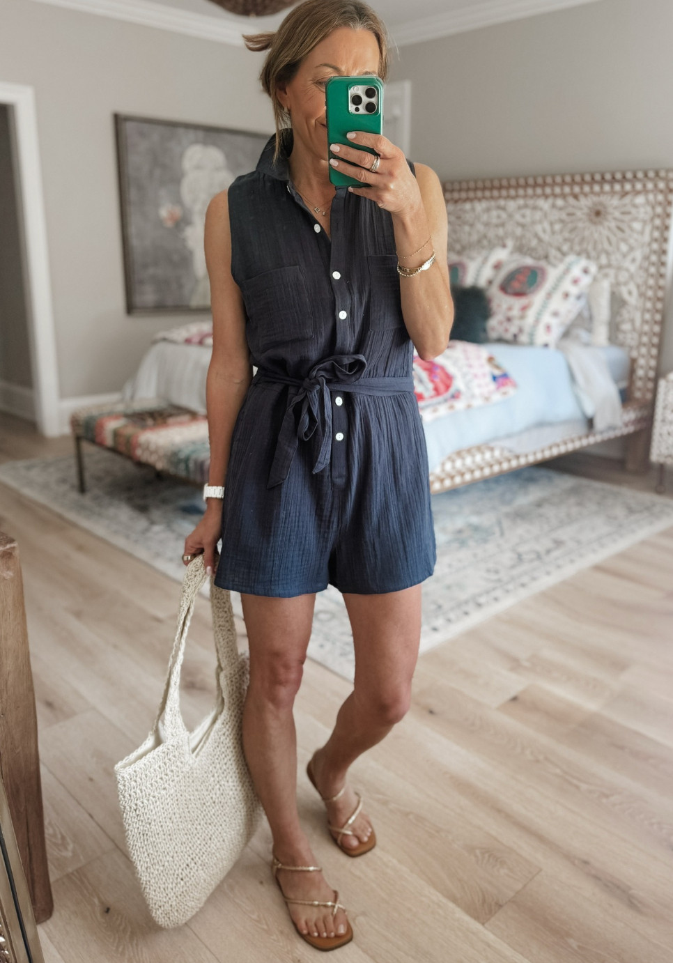 Some people love a romper... and those people will LOVE this one! Preppy, breezy, and ready to go 

 #LTKootd #LTKmomlife #LTKmorningroutine