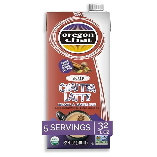 Oregon Chai Spiced Chai Tea Latte Concentrate, 32 Fl Oz (Pack of 1) | Amazon (US)