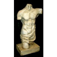 13""Greek Sculpture Wall Bas-Relief Torso Of Hercules Fragment Lysippus Statue | Etsy (US)