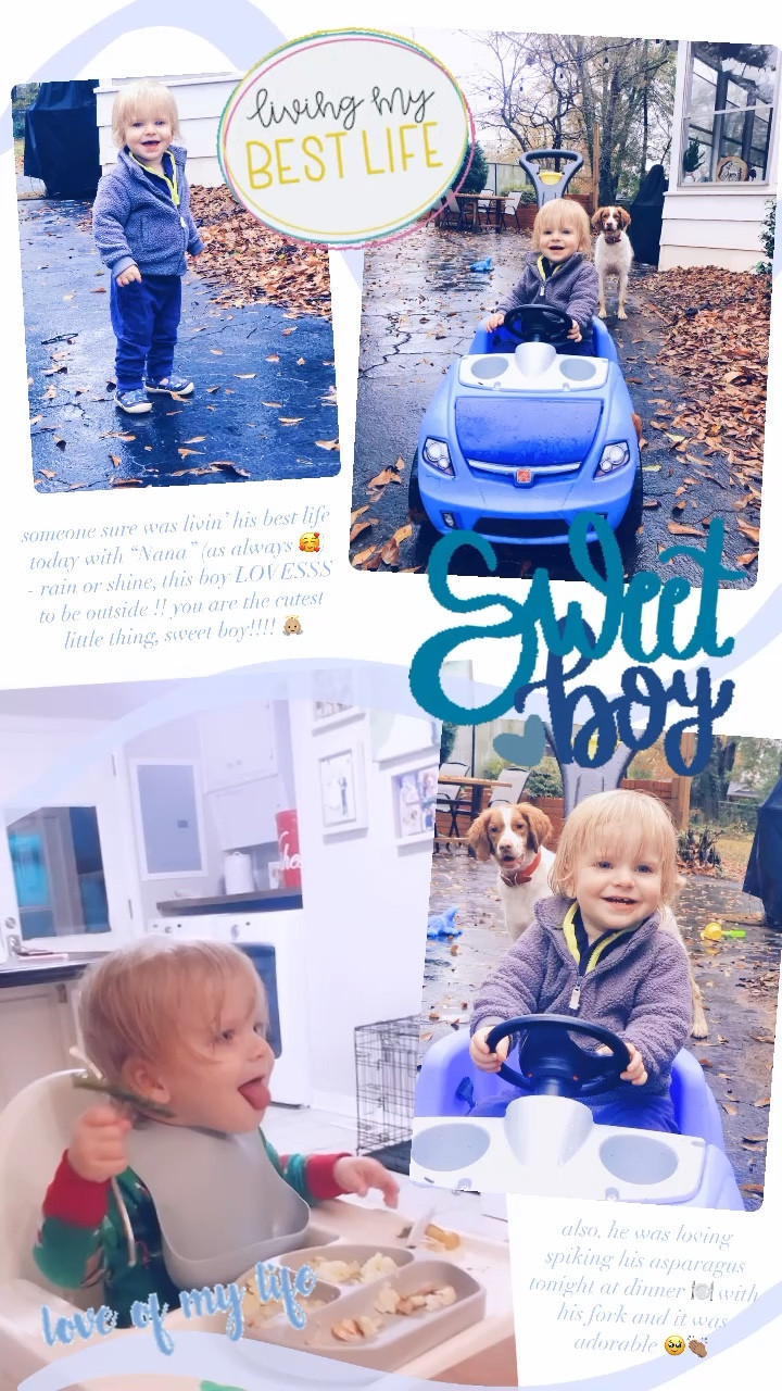 someone sure was livin’ his best life today with “Nana” (as always 🥰) - rain or shine, this boy LOVESSS to be outside !! you are the cutest little thing, sweet boy!!!! 👼🏼

#LTKfamily #LTKbaby #LTKhome