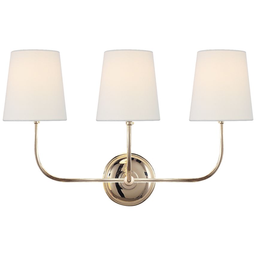 Vendome Triple Sconce | Visual Comfort