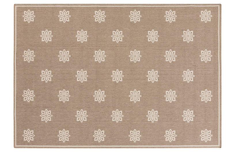 Clifton Outdoor Rug, Neutral | One Kings Lane