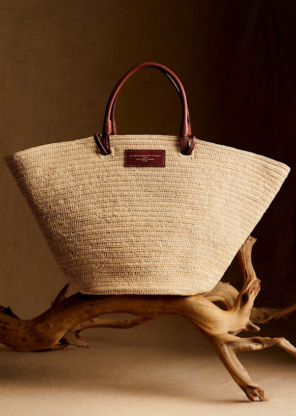 Justine Maxi Basket Bag | Sezane - UK