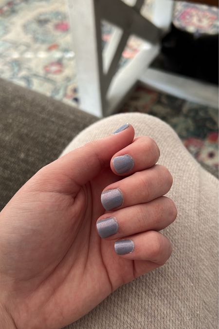 Nail, nail polish, nail Inspo, cute nails, blue nails, blue shimmer nails

#LTKstyletip #LTKbeauty #LTKfindsunder50