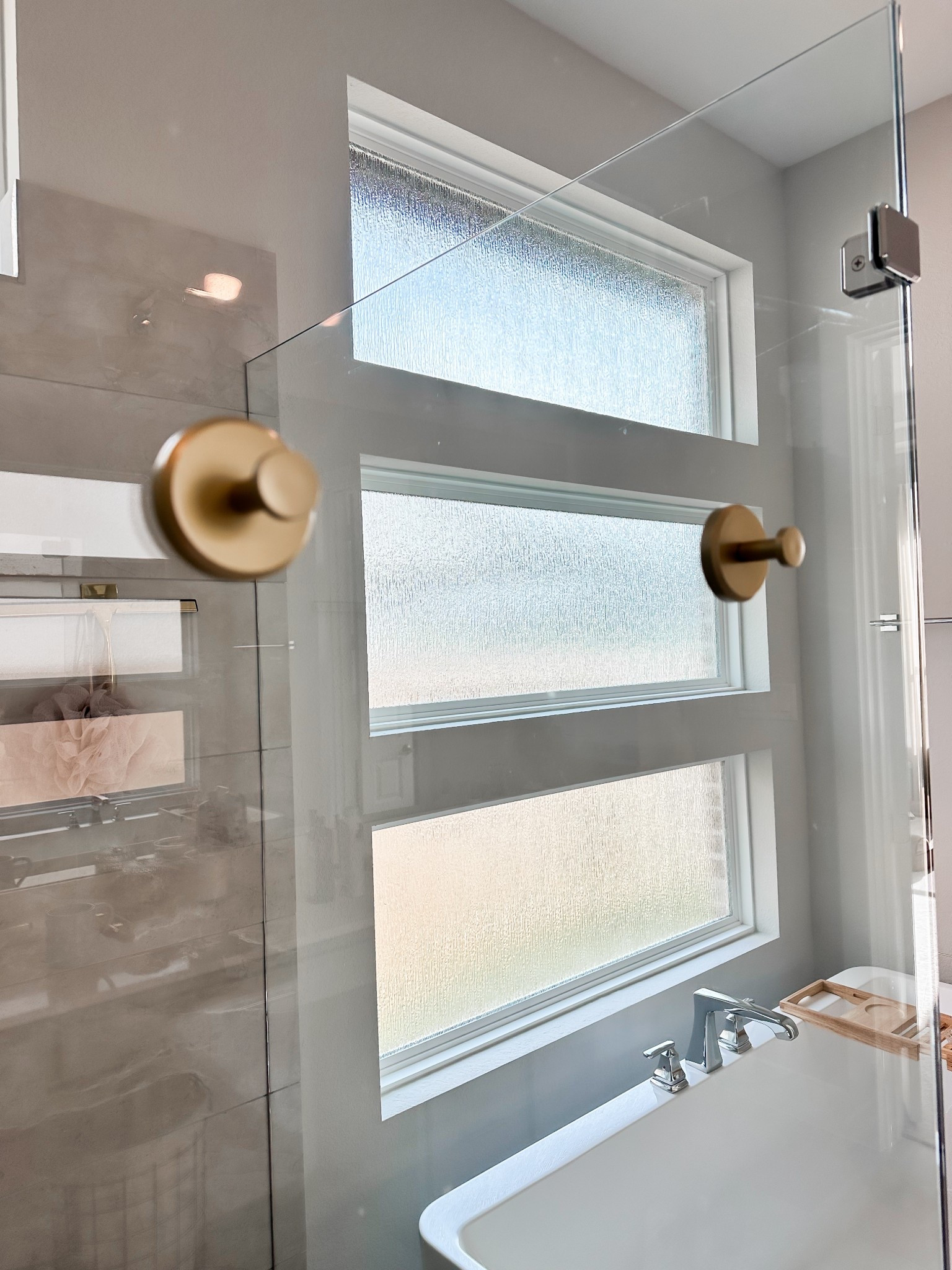 If you need extra towel storage, we love these suction knobs and they are so sturdy! Also come with wood surface application. 

#LTKHome