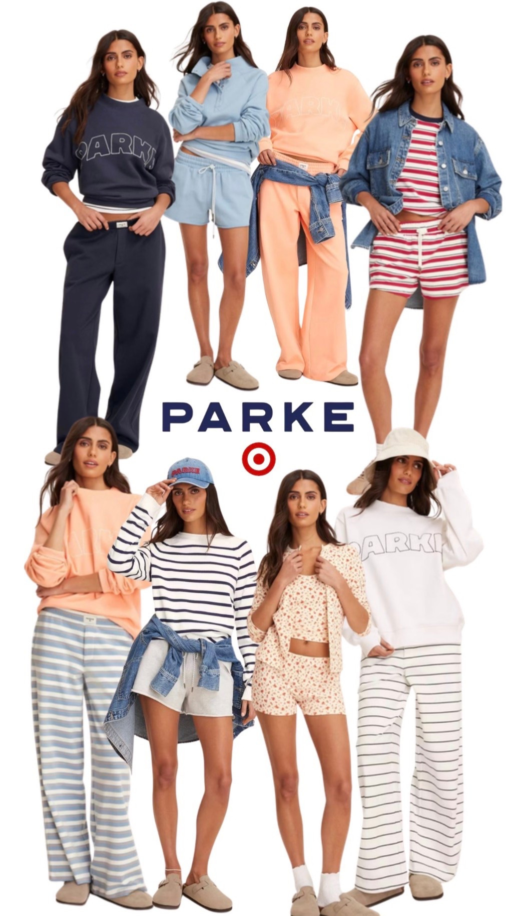PARKE x Target!! ❤️🎯 launching 4/25  save your favorites & purchase later. 

So many cute pieces for errands, travel, pool days, lounging at home, etc. 

#parkeandtarget #targetnewarrivals #targetfinds #parkextarget #parke #errandstyle #twopiecesets #airportstyle #firstlook #parkeandtargetcollection #targetstyle #mytargetstyle #parketargetcollab #springstyle #traveloutfits #summeroutfits #loungesets #everydaybasics #errandoutfits #momstyle #momoutfits #causualstyle #stripes #giftsforher #mothersdaygifts #parkeoutfits #fourthofjuly #beachoutfits #trending 

#LTKgrwm #LTKootd #LTKSeasonal