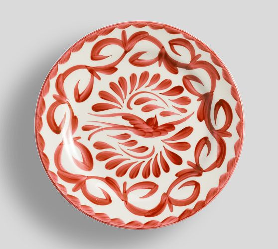 Puebla Porcelain Salad Plates - Set of 4 | Pottery Barn (US)