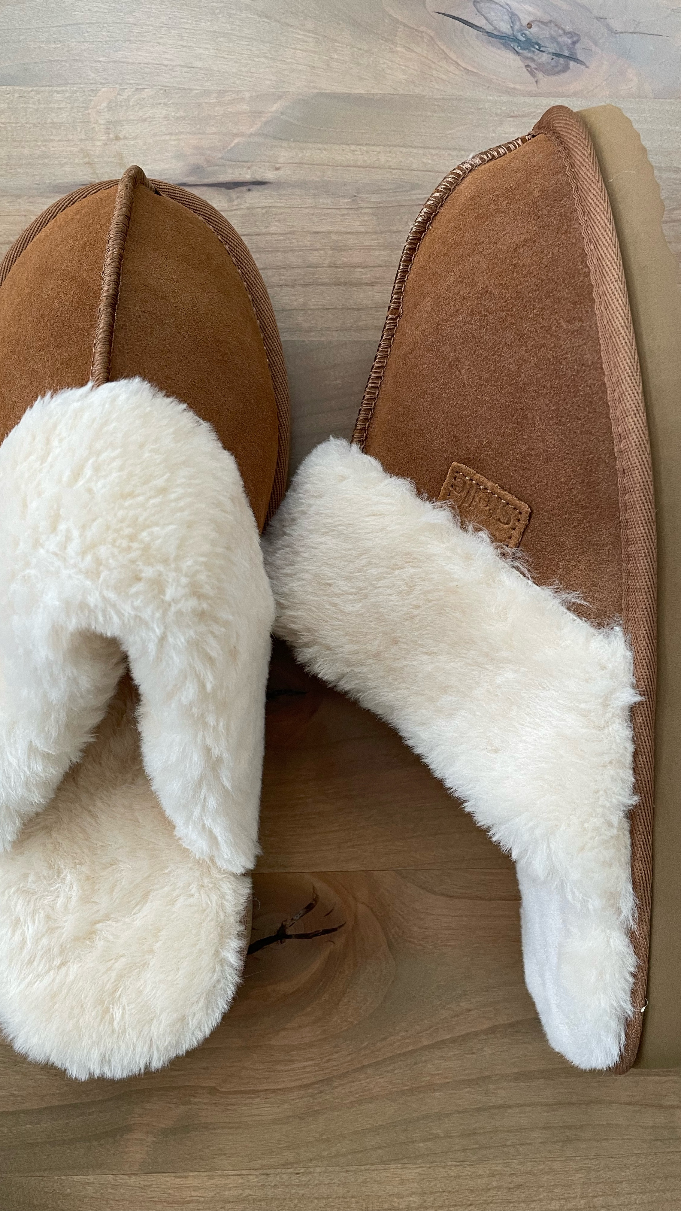 It doesn’t matter what season it is, my feet are always cold. These are great plush slippers with a platform heel. Lightweight non lip sole. The insoles have. A cozy combination of memory foam and latex. Suede material on exterior in the chestnut brown color. So cozy and chic. I’m between a size 10-11, and wearing a size 11 and these fit perfect! Perfect for all year round.

#LTKShoeCrush #LTKOver40 #LTKSpringSale