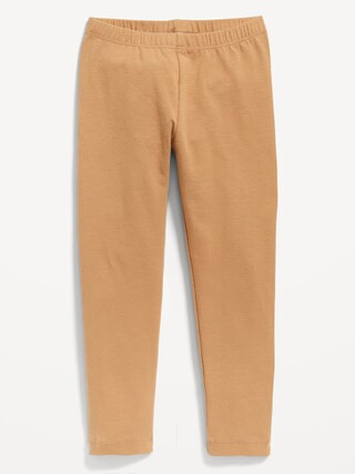 Jersey-Knit Full-Length Leggings for Toddler Girls | Old Navy (US)