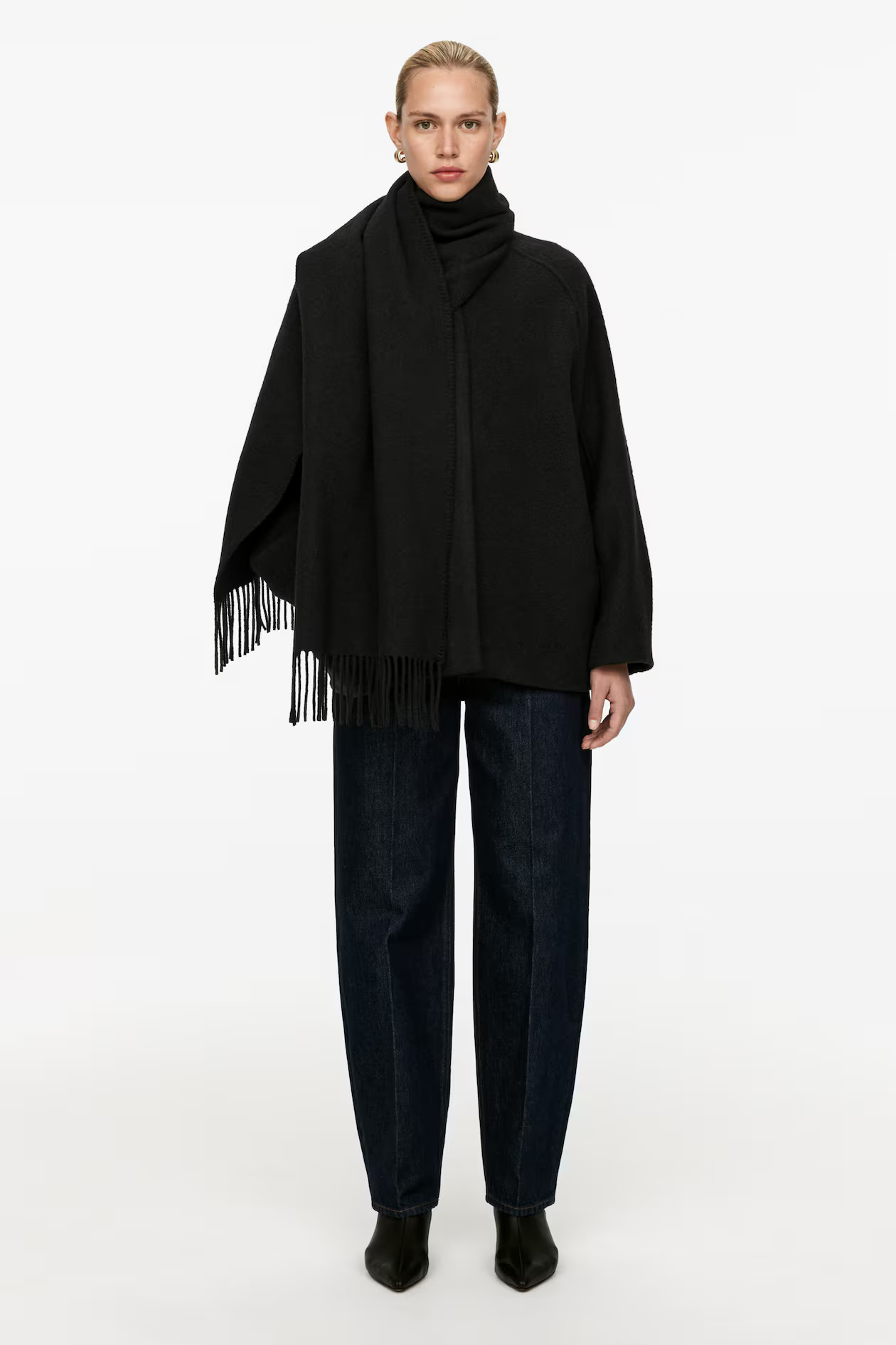 Fringe Scarf Jacket | H&M (UK, MY, IN, SG, PH, TW, HK)