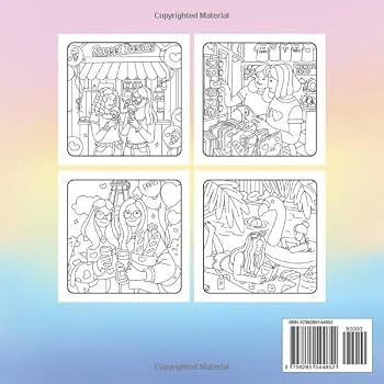 Besties Vacay: Cute and Fun Coloring Book for Adults and Teens Featuring Friendship Moments, Girl... | Amazon (US)