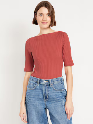 Ribbed T-Shirt | Old Navy (US)