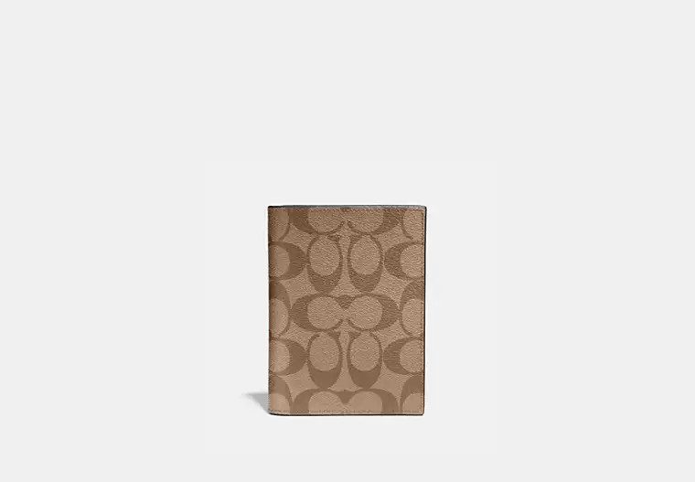Passport Case In Signature Canvas | Coach Outlet US