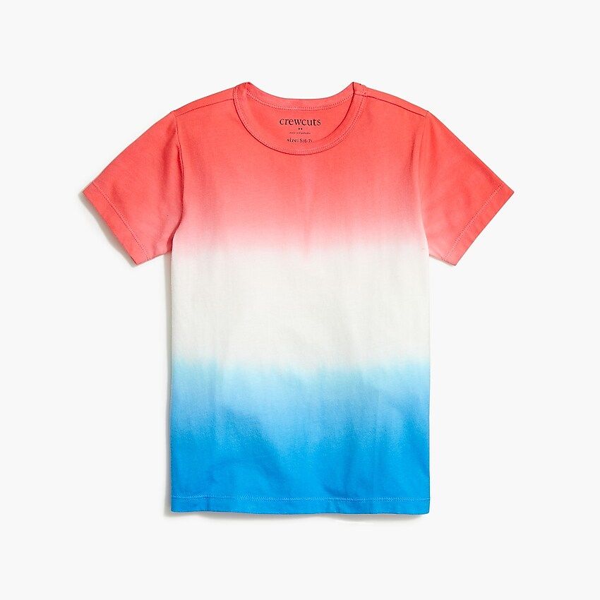 Boys' ombré dip-dyed tee | J.Crew Factory